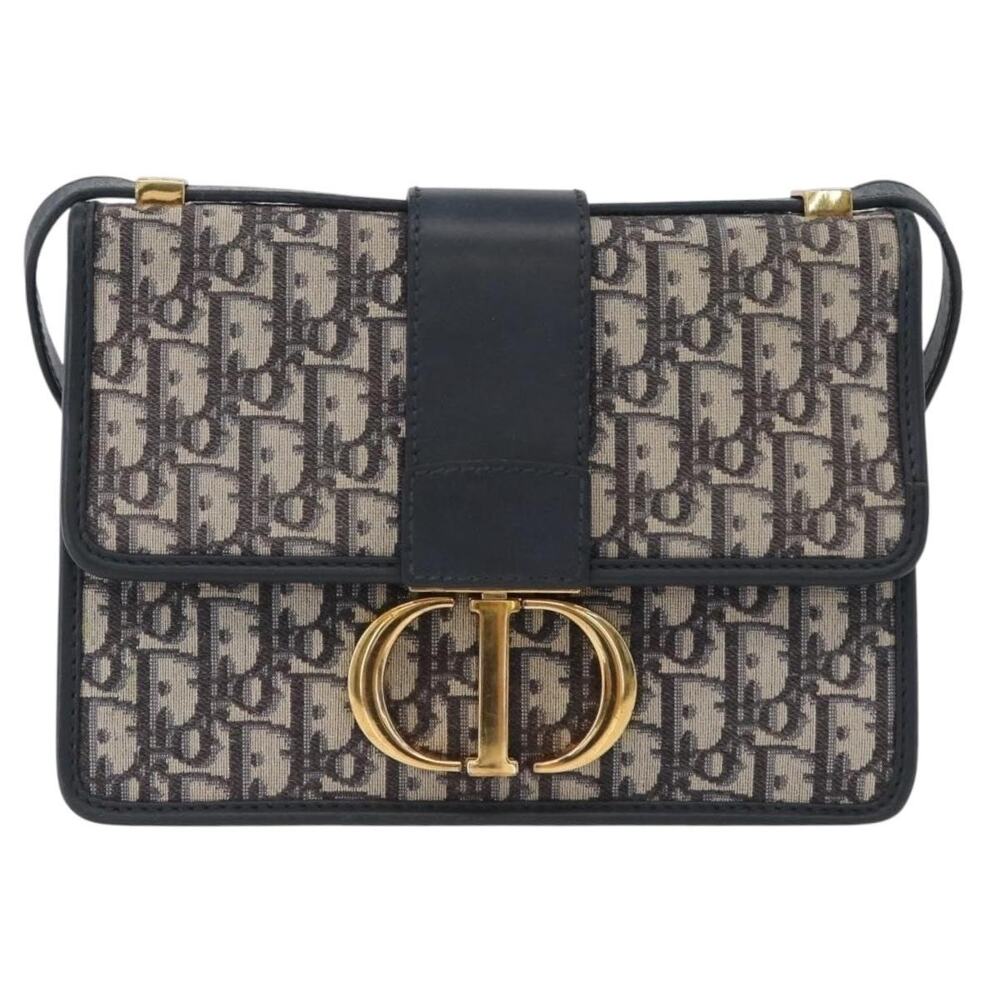 Dior Trotter Oblique Shoulder Bag Navy Blue